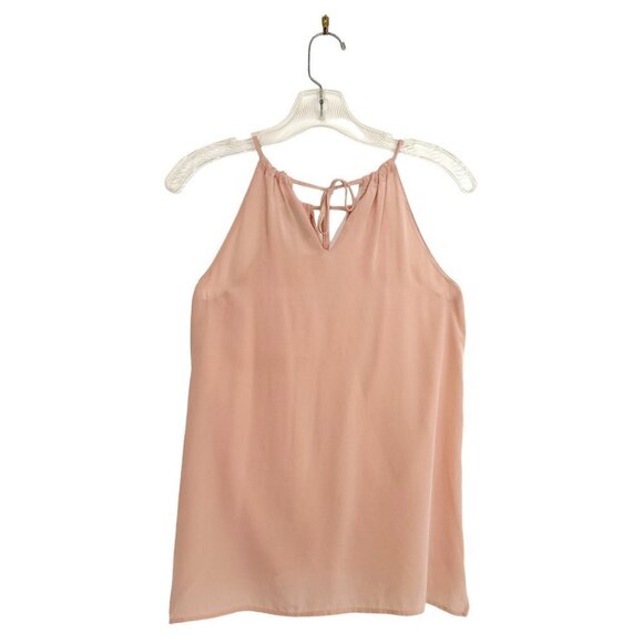 Amanda Uprichard 100% Silk wrap keyhole top Size P - Picture 2 of 5